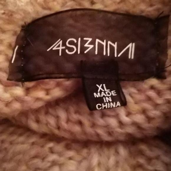 NWT 4SI3NNA Cable Crop Sweater size XL - Picture 6 of 6